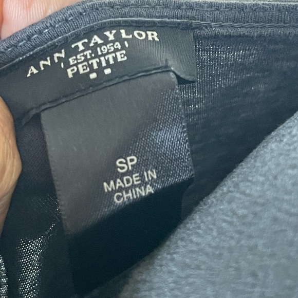 Ann Taylor Petite Sleeveless Scoop Neck Layered Top Size SP - Picture 5 of 6